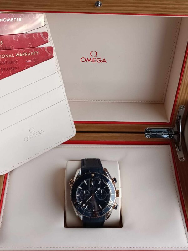 Omega Seamaster Planet Ocean Chronograph 45,5mm Stal / Złoto - obrazek 6