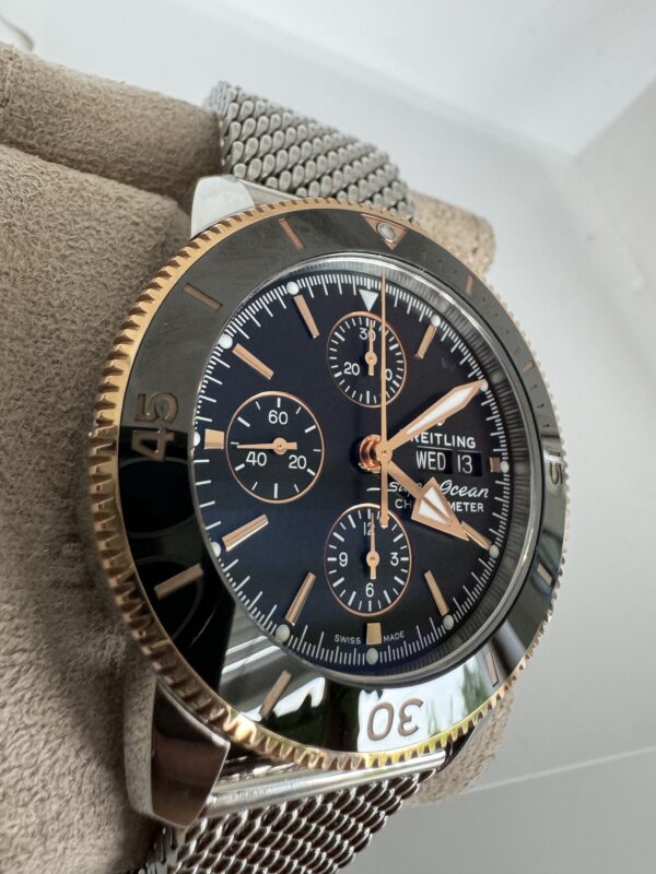 Breitling Superocean Heritage Chronograph (stal / złoto 18K) - Image 3