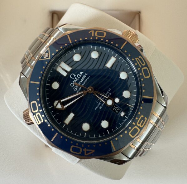 Omega Seamaster Diver 300M (stal / różowe złoto 18K)