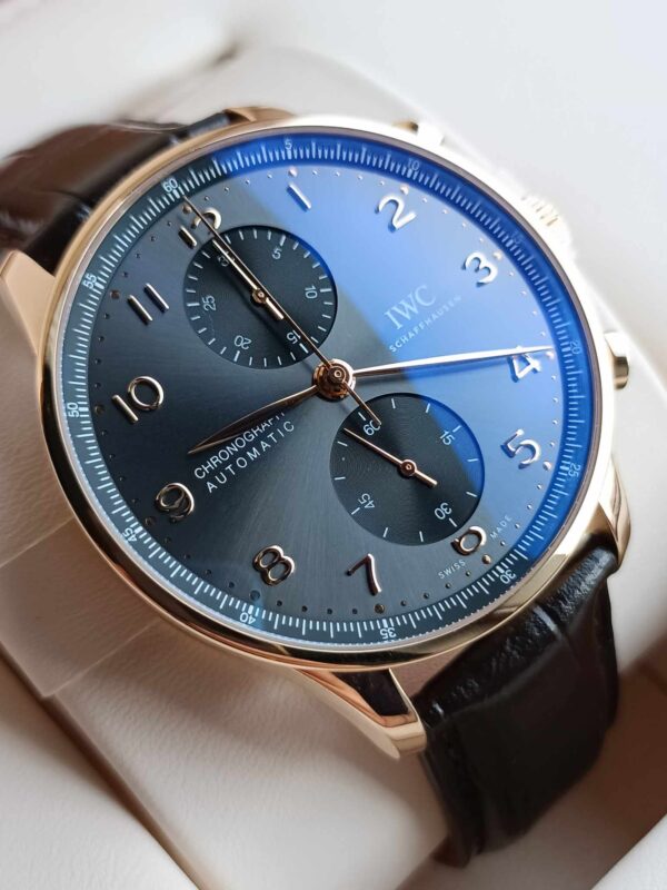 IWC Schaffhausen Portugieser Chronograph 41mm Różowe Złoto - obrazek 2