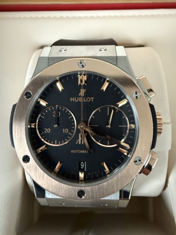 Hublot Classic Fusion Chronograh (tytan / różowe złoto 18K) - obrazek 2