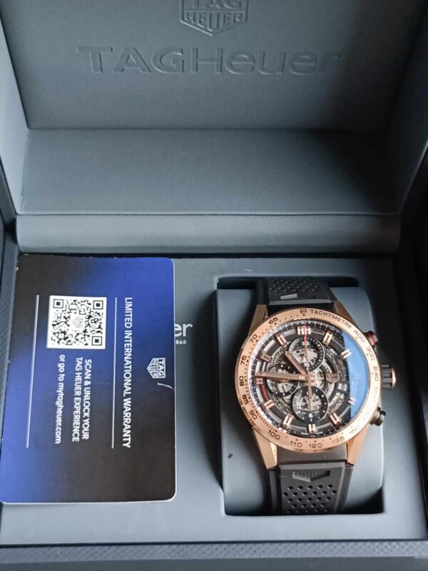 TAG Heuer Carrera Calibre 01 Rose Gold 43mm - obrazek 5