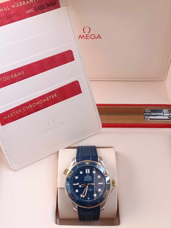 Omega Seamaster 300M (stal / różowe złoto 18K) - obrazek 7