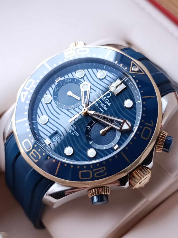 Omega Seamaster 300M Chronograph (stal / różowe złoto 18K)