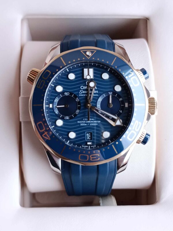 Omega Seamaster 300M Chronograph (stal / różowe złoto 18K)