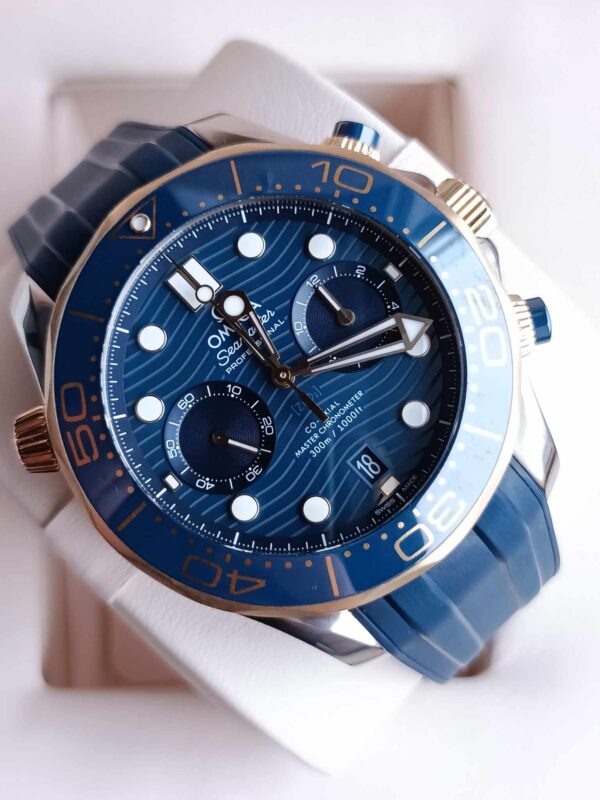 Omega Seamaster 300M Chronograph (stal / różowe złoto 18K)