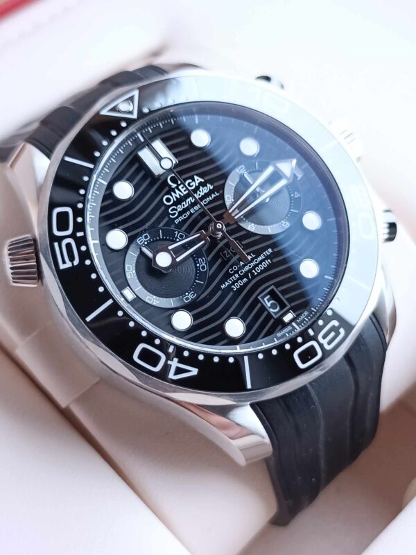 Zegarek Omega Seamaster 300M Chronograph Stal/Różowe złoto 18K (210.22.44.51.03.001)