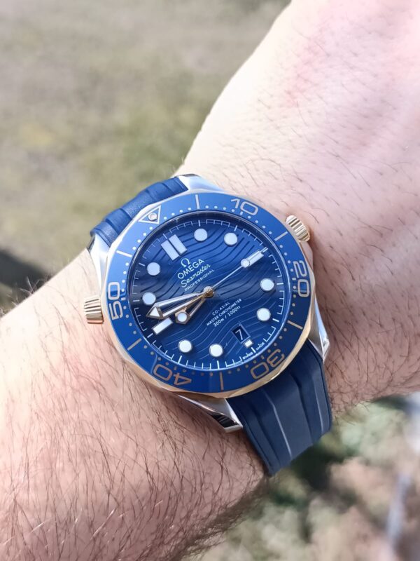 Omega Seamaster 300M (stal / różowe złoto 18K) - obrazek 6