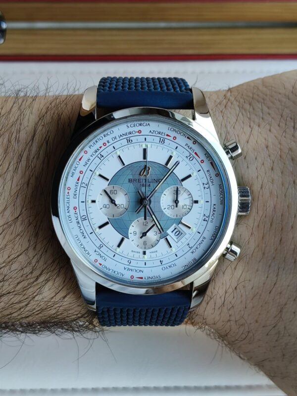 Breitling Transocean Chronograph Unitime - obrazek 5