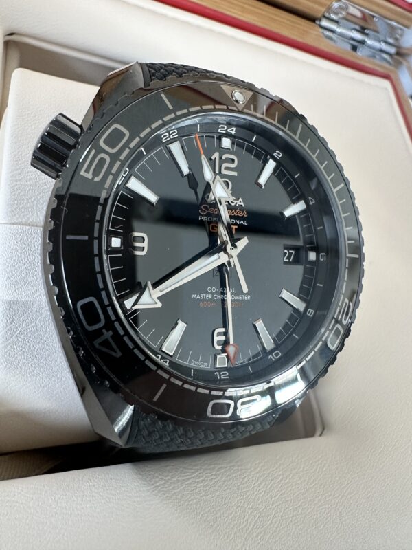 Omega Seamaster Planet Ocean Deep Black - obrazek 4