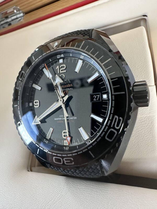 Omega Seamaster Planet Ocean Deep Black - obrazek 3