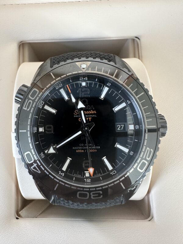 Omega Seamaster Planet Ocean Deep Black - obrazek 2