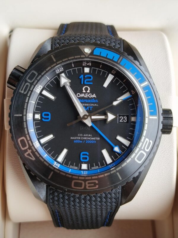 Omega Seamaster Planet Ocean Deep Black - obrazek 2