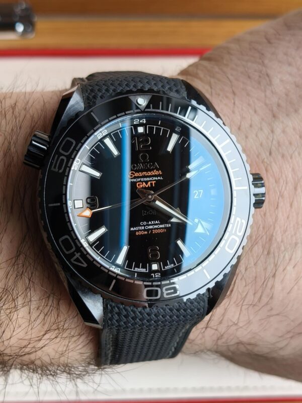 Omega Seamaster Planet Ocean Deep Black - obrazek 5