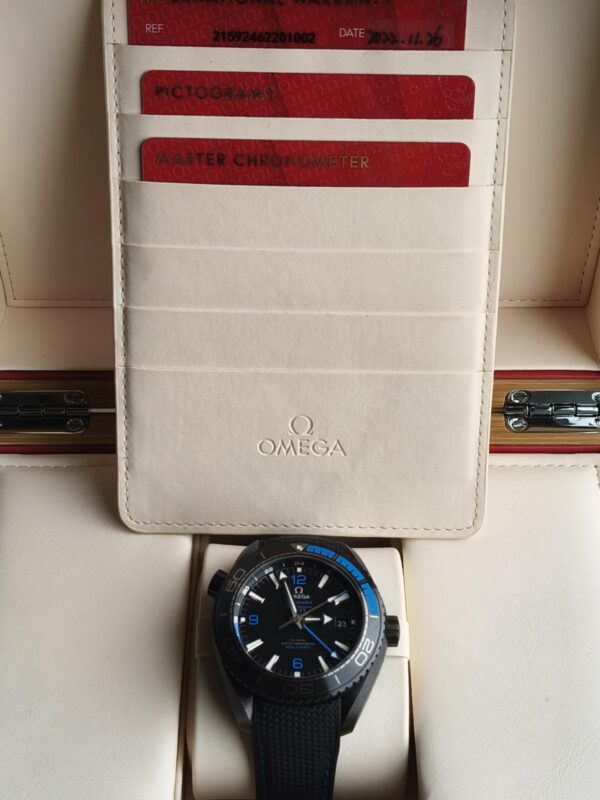 Omega Seamaster Planet Ocean Deep Black - obrazek 7