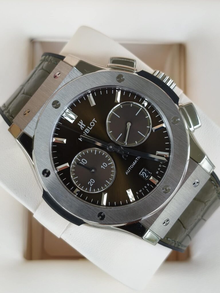 Hublot Classic Fusion Chronograph Titanium Green