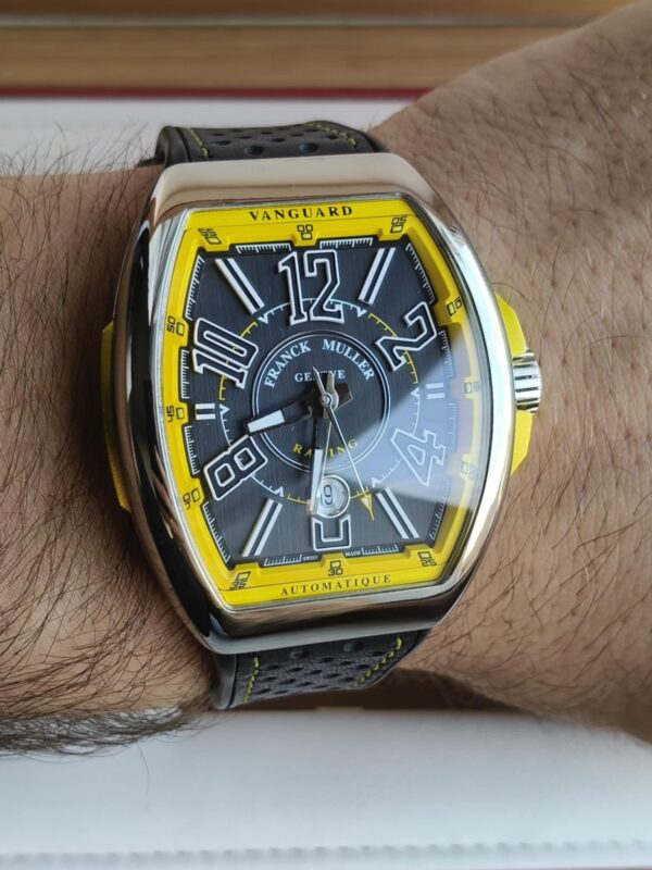 Franck Muller Vanguard Racing Yellow Classical - obrazek 5
