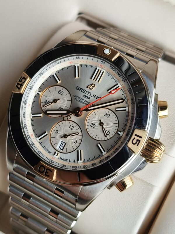 Breitling Chronomat B01 42 (stal / różowe złoto 18K) - obrazek 3