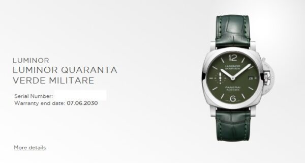 Panerai Luminor Marina Quaranta Verde Militare - obrazek 8