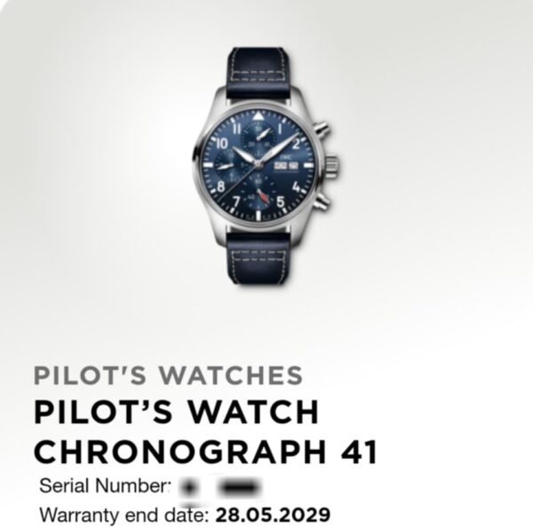 IWC Schaffhausen Pilot’s Watch Chronograph - obrazek 8
