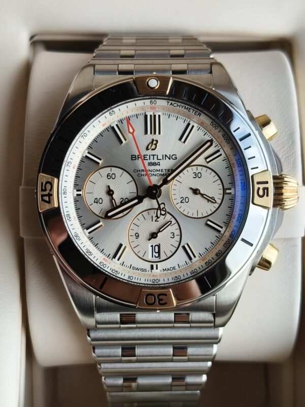 Breitling Chronomat B01 42 (stal / różowe złoto 18K) - obrazek 2