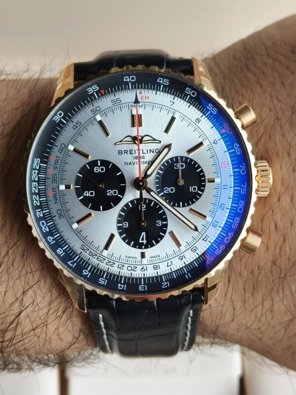 Breitling Navitimer B01 Chronograph Różowe Złoto 18K - obrazek 5