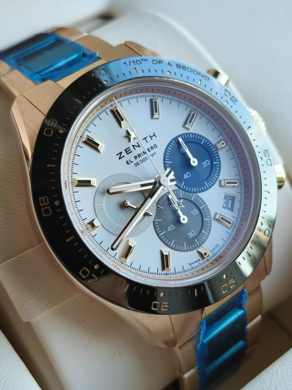 Zenith Chronomaster Sport Różowe Złoto 18K - obrazek 4