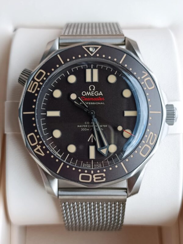 Omega Seamaster Diver 300M James Bond No Time To Die - obrazek 2