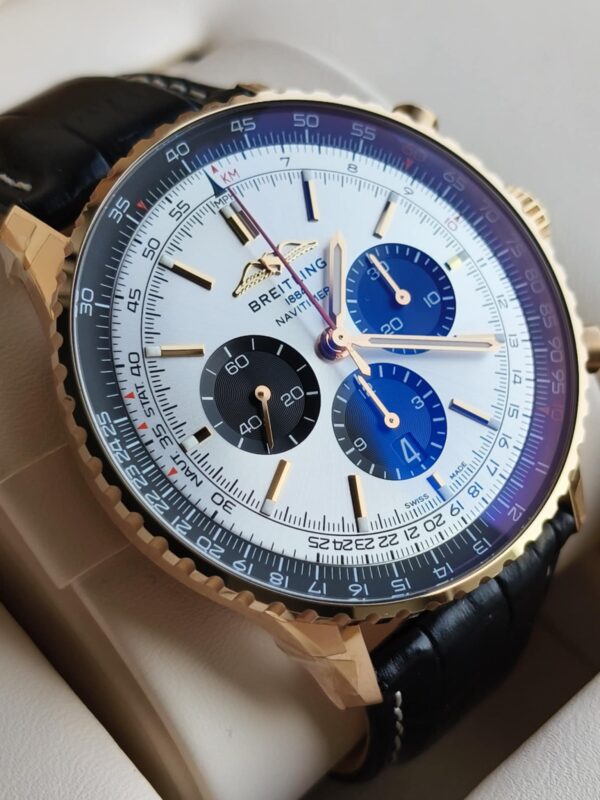 Breitling Navitimer B01 Chronograph Różowe Złoto 18K - obrazek 4