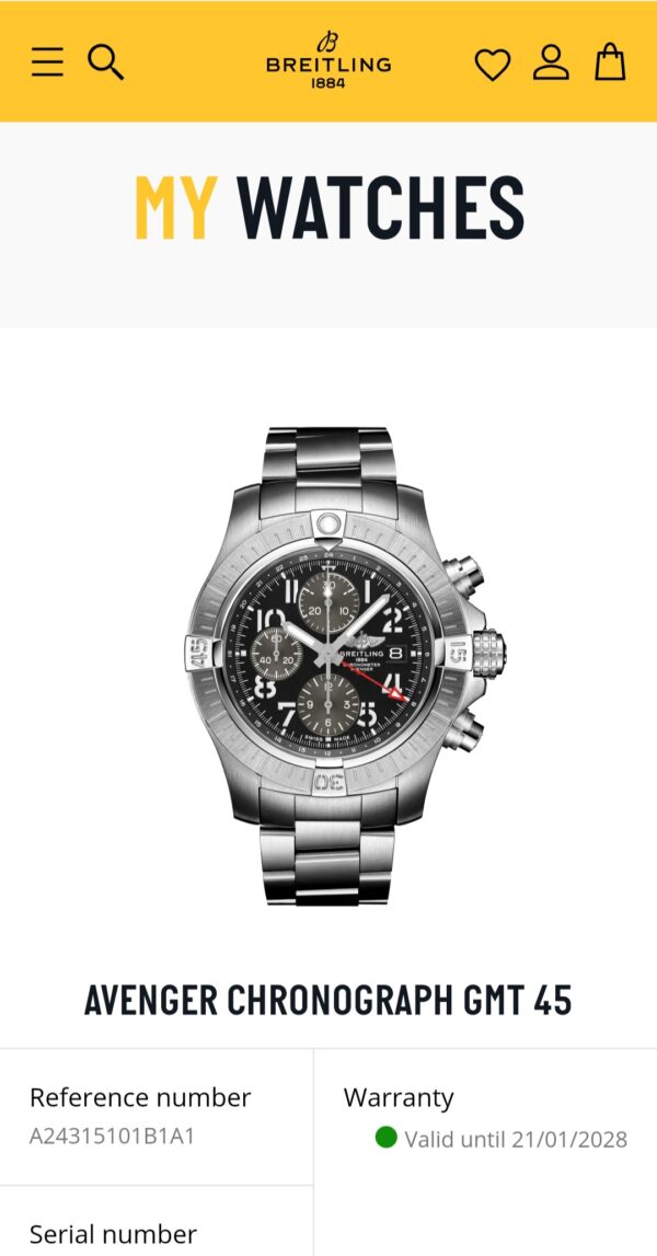 Breitling Avenger Chronograph GMT - Image 8