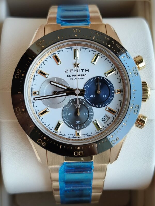 Zenith Chronomaster Sport Różowe Złoto 18K - obrazek 2