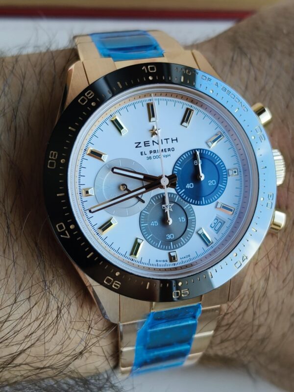 Zenith Chronomaster Sport Różowe Złoto 18K - obrazek 5