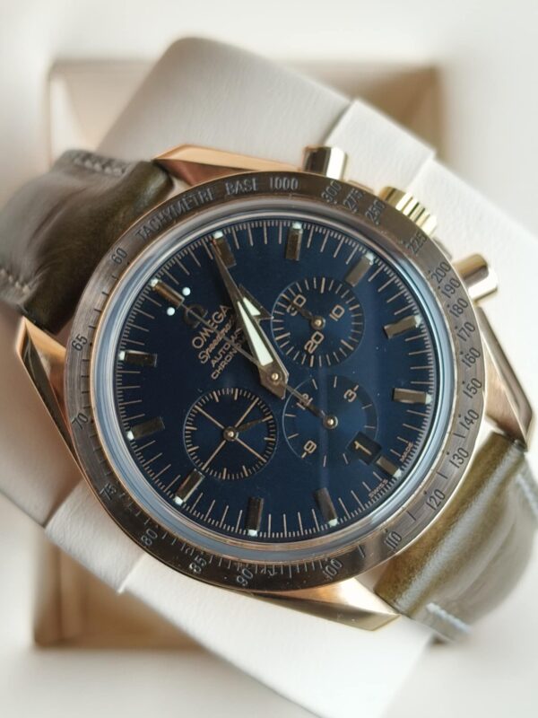 Omega Speedmaster Broad Arrow Rose Gold