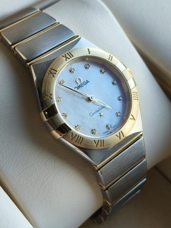 Omega Constellation Manhatan (stal / żółte złoto 18K) - Image 4