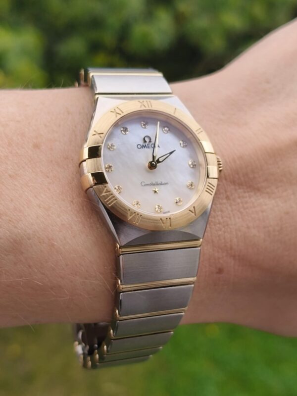 Omega Constellation Manhatan (stal / żółte złoto 18K) - Image 6