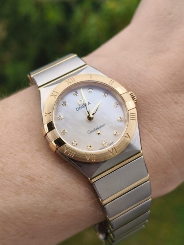Omega Constellation Manhatan (stal / żółte złoto 18K) - Image 7