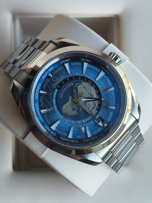Omega Seamaster Aqua Terra Worldtimer Summer Blue
