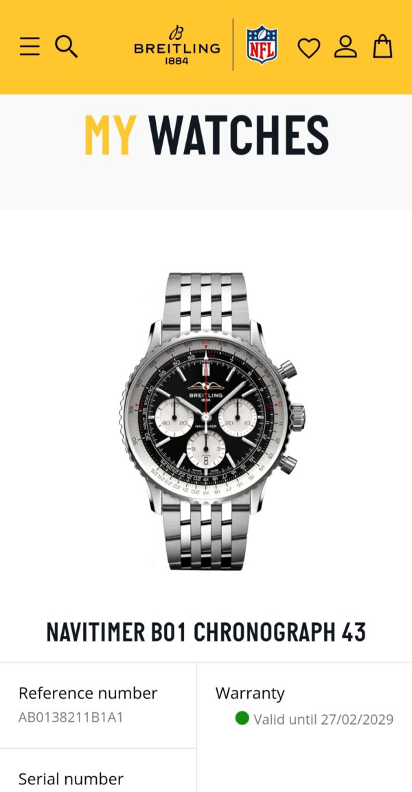 Breitling Navitimer B01 Chronograph - Image 8