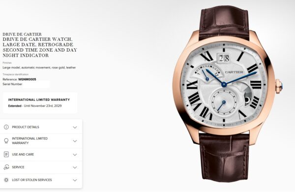 Cartier Drive de Cartier Large Date Retrograde Second Time Zone Day/Night - Image 8