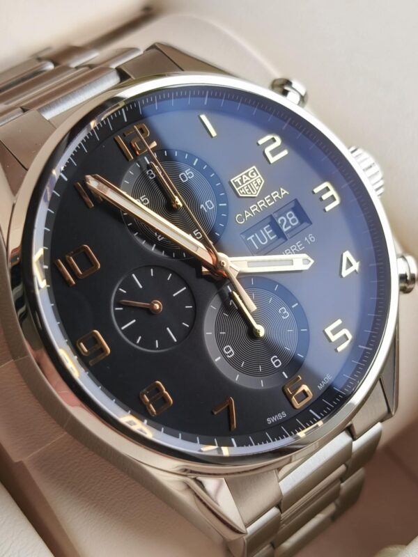 Tag Heuer Carrera Chronograph Day Date - Image 4