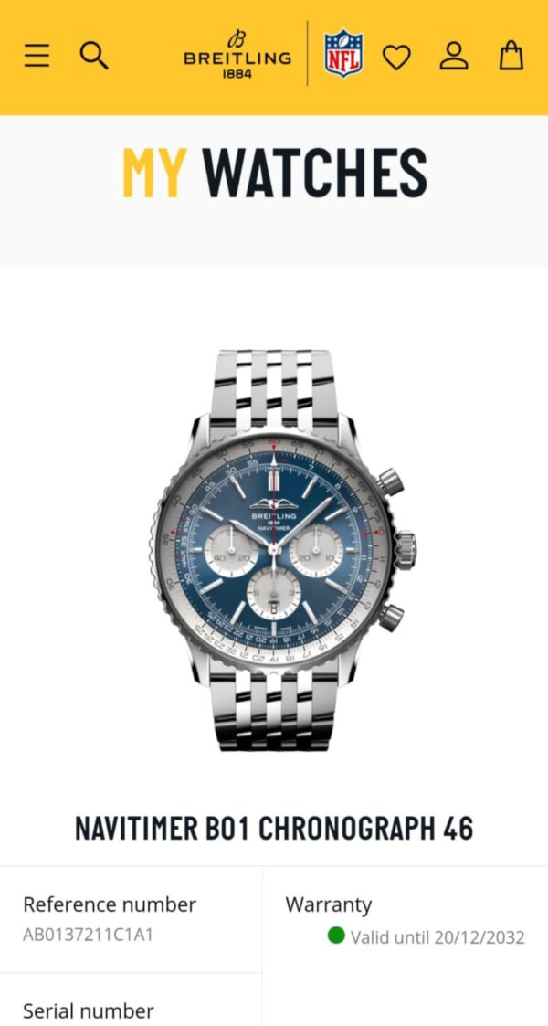 Breitling Navitimer B01 Chronograph - Image 8