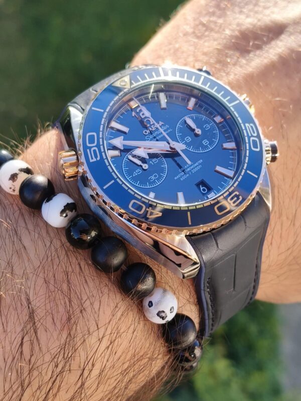 Omega Seamaster Planet Ocean Chronograph (stal / różowe złoto 18K) - Image 6