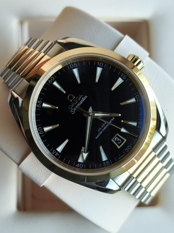 Omega Seamaster Aqua Terra Moonshine Gold (stal / żółte złoto 18K)