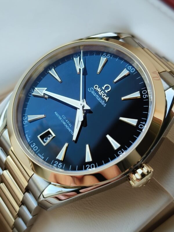Omega Seamaster Aqua Terra Moonshine Gold (stal / żółte złoto 18K) - Image 3