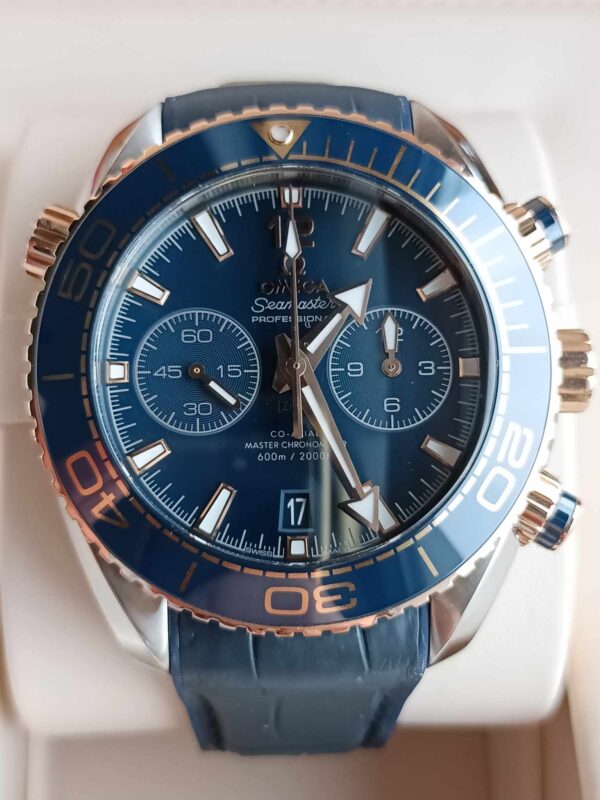 Omega Seamaster Planet Ocean Chronograph (stal / różowe złoto 18K) - Image 2