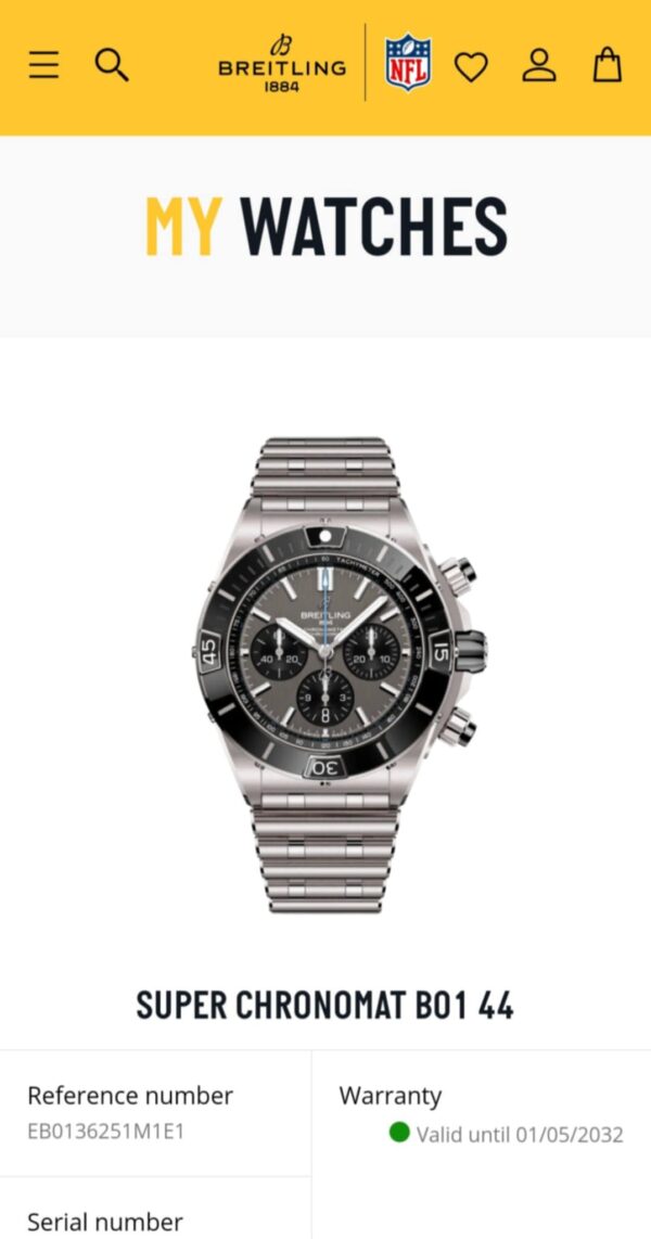Breitling Super Chronomat B01 - Image 8