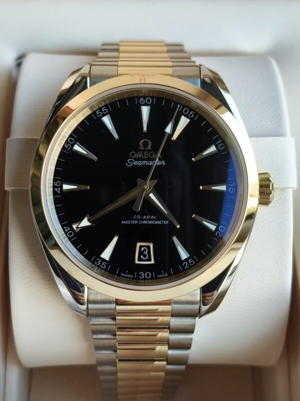 Omega Seamaster Aqua Terra Moonshine Gold (stal / żółte złoto 18K) - Image 2