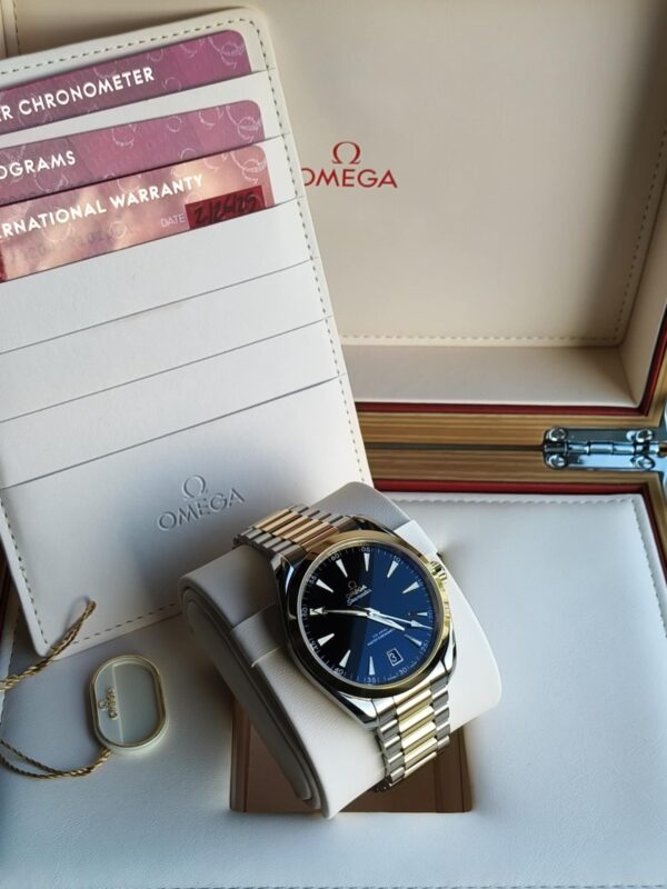 Omega Seamaster Aqua Terra Moonshine Gold (stal / żółte złoto 18K) - Image 8