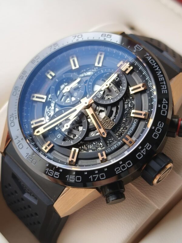 Tag Heuer Carrera 01 (tytan / różowe złoto 18K) - Image 3