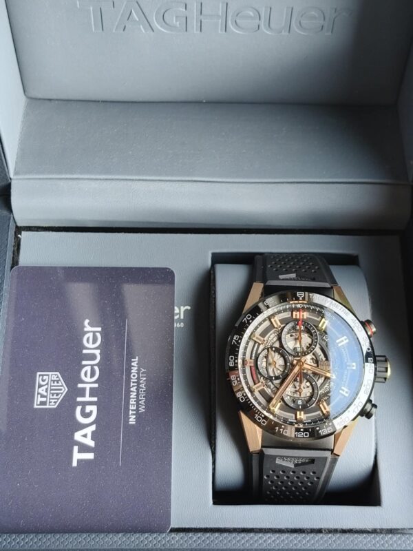 Tag Heuer Carrera 01 (tytan / różowe złoto 18K) - Image 7